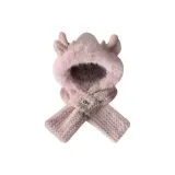 Маленький Дракон рог Комплект из двух частей [Розовый]