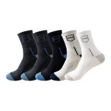 5 пар (Светло-серый + Белый + Темно-серый 2 + Черный)