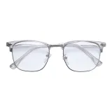 Свежая серо-серебристая рамка с защитой от синего света