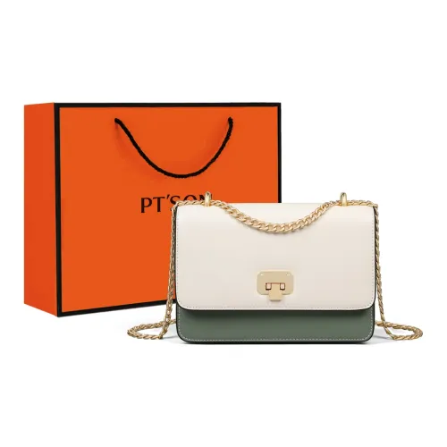 PT'SON Сумки через плечо Бело-зеленый Женские