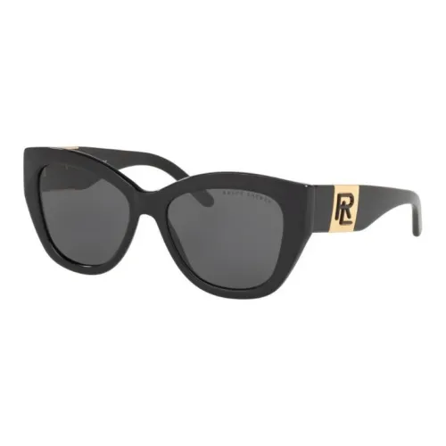 Ralph Lauren Plastic Square Sunglasses Unisex Black Ральф Лорен Пластик Квадратные Солнцезащитные очки Унисекс Черный