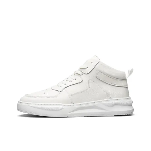 PARDASAUL Высокие кроссовки для скейтбординга мужские белые