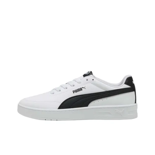 PUMA Устойчивые к истиранию низкие кроссовки для скейтбординга унисекс белые