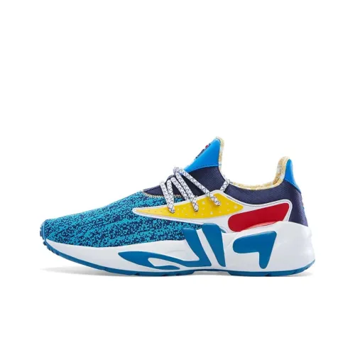 FILA Низкий топ Повседневная беговая обувь Унисекс Синий