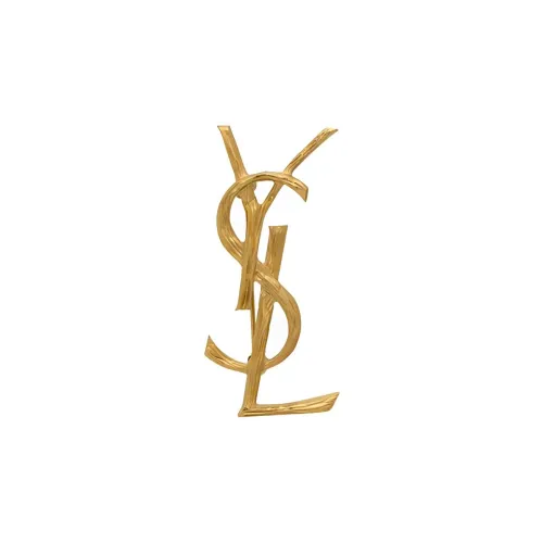 SAINT LAURENT Латунные Броши Женские