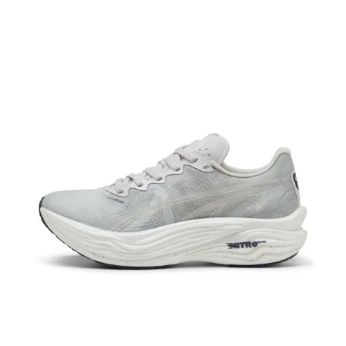 PUMA Устойчивый к истиранию низкий топ кэжуал женский серый