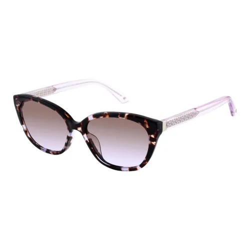 Kate Spade Ацетатные солнцезащитные очки "Кошачий глаз" женские коричневые