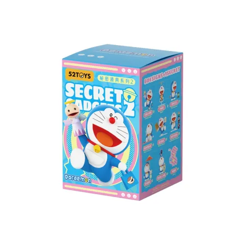 52TOYS x Дораэмон Secret Equipment Collection 2 сюрприз-бокса Один Mystery Коробка Целая коробка 8 шт