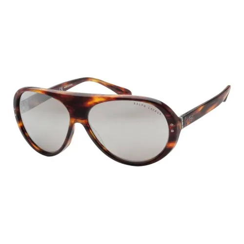 Ralph Lauren Ацетат OVAL SUNGLASSES Женские Коричневый