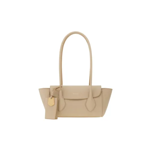 Ferragamo Hammered Телячья кожа Тоут Сумка Сумка для покупок Сумка на плечо Маленькая Женская Каменная