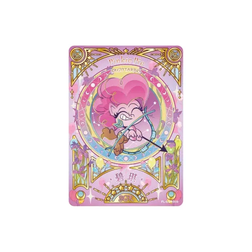 KAYOU Мой маленький пони Чарминг Вечеринка Пинки Пай Стрелец ZODIAC Карта Sgr IP Аниме Карточки 1 шт