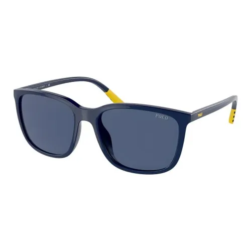 Ralph Lauren Ацетат Нерегулярная форма Солнцезащитные очки Мужской Синий