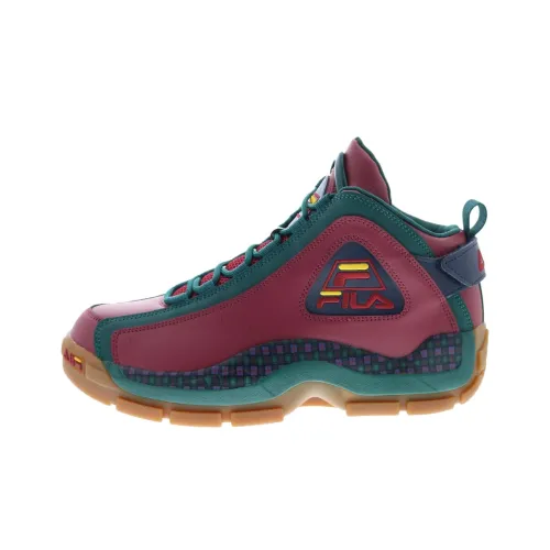 FILA Grant Hill 2 Баскетбольные кроссовки MID Топ Красный зеленый Мужской