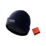 Темно-синий утолщенный с флисовой подкладкой - подарочная коробка, набор [осень и зима, подарочный комплект, удобный, теплоизоляционный]