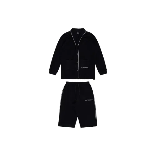 Mastermind JAPAN Черный мужской пижамный комплект