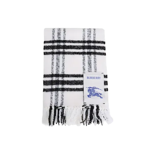Burberry Вязаные Шарфы Унисекс Белый