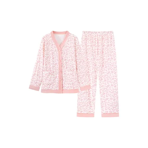 WANANNI Пижамный комплект женский розовый