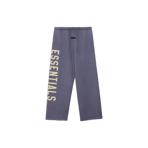 Fear Of God Essentials Темно-морской синий/Морской Мужские Вязаные Спортивные Штаны