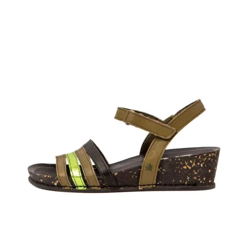 Art I Imagine One Ремешок Сандалии 4,5 см Женские Зеленые