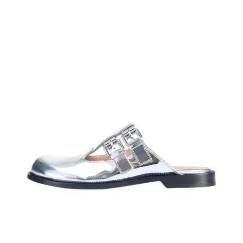 LOEWE Совместное издание Campo Домашние тапочки Женские Серебряные