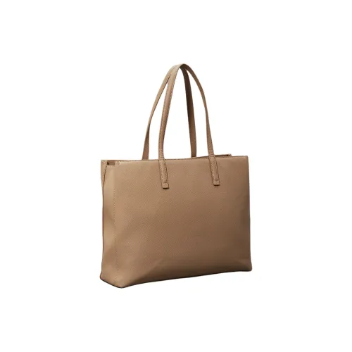 Calvin Klein Полиуретан ПУ (полиуретан) Тоут Сумка Сумка для покупок Сумка на плечо Сумка для женщин Тауповый