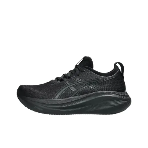 Asics Gel Nimbus 27 Беговые кроссовки Низкий топ Черный/Графитовый серый Женские