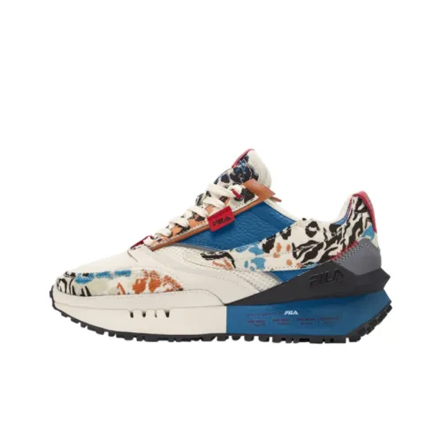 FILA Renno N Generation Low Топ Повседневные Беговые Кроссовки Женские Белые Синие