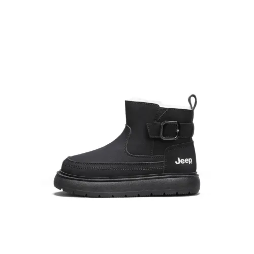 JEEP Термические высокие ботинки для детей черные детские
