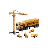 Встроенная память Transform История Автомобиль [4 шт Сплав Строительство Транспорт/Случайный стиль+Поднимающий Журавль]