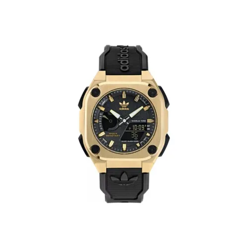 Adidas Originals Кварцевые часы 45 мм черный циферблат унисекс