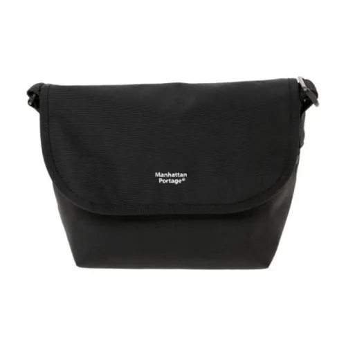 Manhattan Portage Нейлоновая сумка для доставки сумка через плечо мужская черная