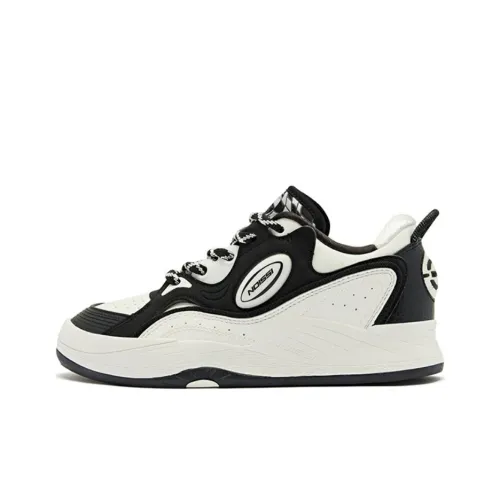 QIAODAN Egg Shoes Амортизация Износостойкие Низкие Кроссовки для Скейтбординга Женские Черные