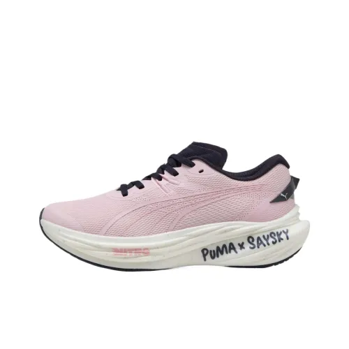 SAYSKY X PUMA Легкий Низкий Топ Повседневная Обувь Женская Розовая