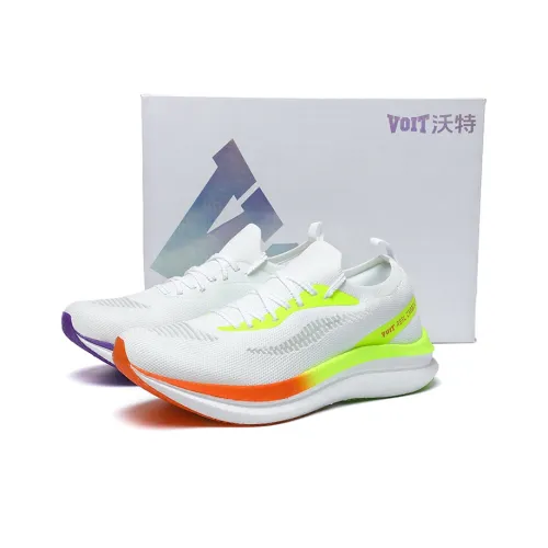 VOIT Беговые кроссовки Низкий Топ Правая сторона Белый Несовпадающие Унисекс