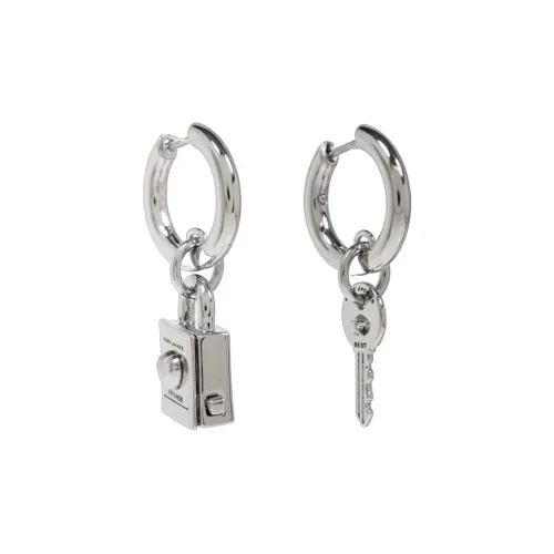 MARC JACOBS Серьги из лата Женские Серебряные