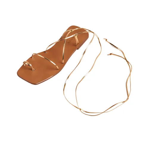 ALOHAS One Ремешок Сандалии Женские Золотые