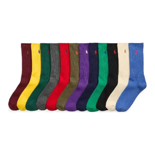 Polo Ralph Lauren Носки Crew Мужские упаковка из 12 штук