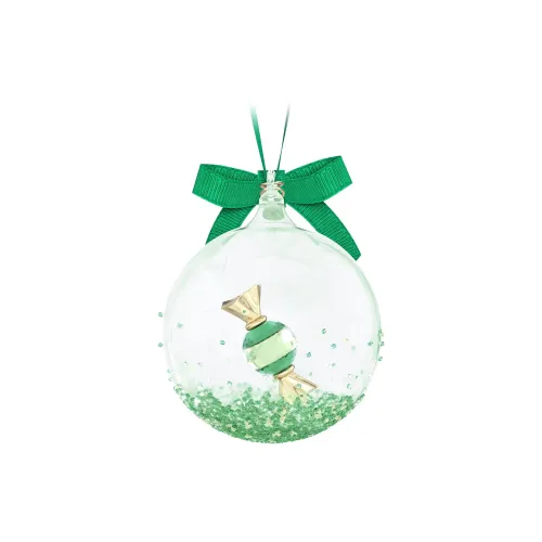 Кристалл Swarovski Polyester Metal Glass Pendant Unisex Green