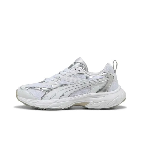 PUMA Casual Low Top Silver Women's