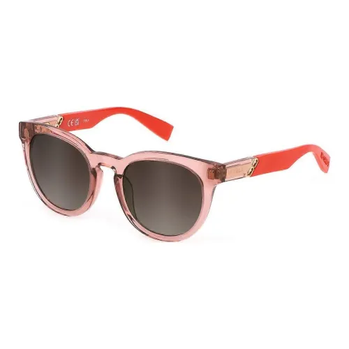 Furla Пластик OVAL SUNGLASSES Женские Розовый