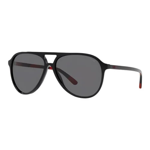 Polo Ralph Lauren Ацетат Aviator Солнцезащитные очки Мужские Черные