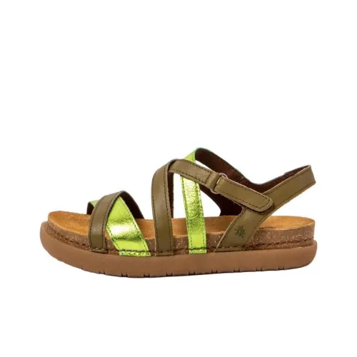 Art Rhodes One Ремешок Сандалии Женские Темно-зеленый