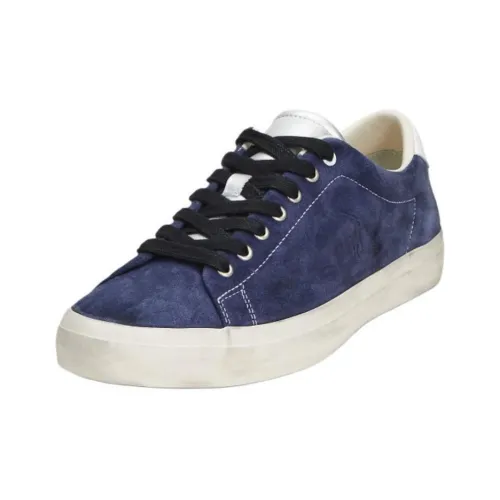 Polo Ralph Lauren Longwood Low Топ Скейтборд Кроссовки Мужские Синие