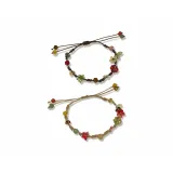 Многоцветный дофаминовый браслет [1 пара]