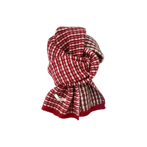 JKEM Смесовая шерсть Вязаные шарфы Женские