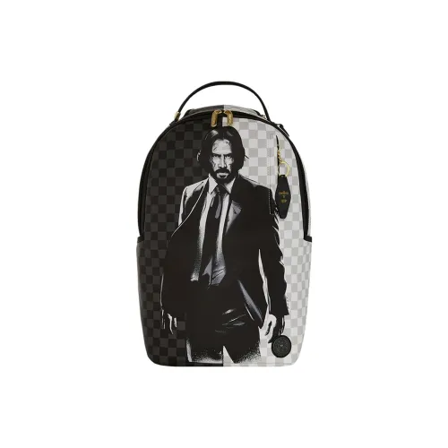 SPRAYGROUND Рюкзак из ПВХ стандартный унисекс черный