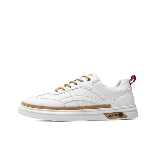 CARTELO Fashion Versatile Платформа SHIRO Обувь Низкий Топ Скейтборд Кроссовки Мужские