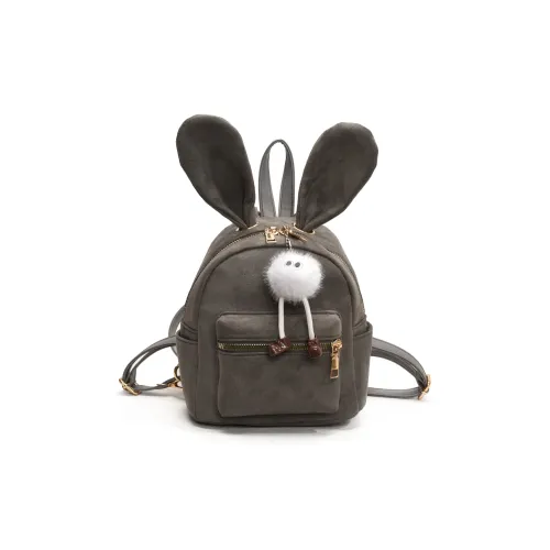 HCXK ПУ (полиуретан) Рюкзак Стандартный Женский Серый Черный Розовый Кофейный Коричневый