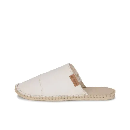 Havaianas Устойчивые к истиранию Домашние тапочки Унисекс Бежевый Белый