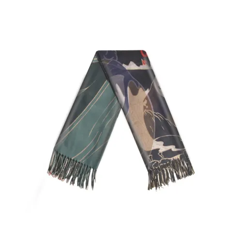 FireMonkey Полиэстер Трикотаж Шарфы Унисекс Зеленый